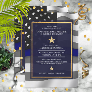 Invitation Parti de retraite des agents de police