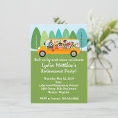 Invitation Parti de retraite des chauffeurs de bus de l'école (Debout devant)