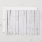 Invitation Parti de retraite Fleurs de soleil rustiques Grang (Dos)