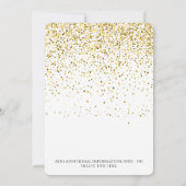 Invitation Parti de retraite Floral Lily (Dos)