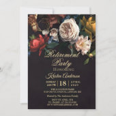 Invitation Parti de retraite Rose délicat (Devant)