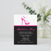 Invitation Parti de Stiletto-Pink (Debout devant)