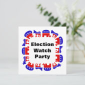 Invitation Parti de surveillance électorale (Debout devant)