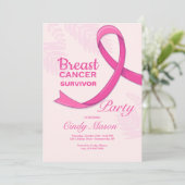 Invitation Parti de survivants du cancer du sein (Debout devant)