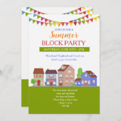 Invitation Parti de voisinage (Devant / Derrière)