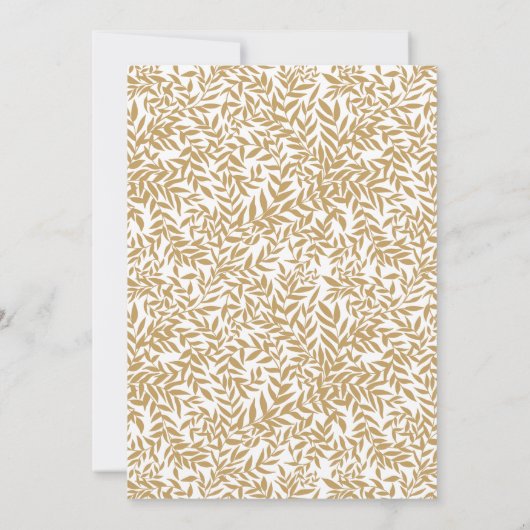 Invitation Parti d'échange de biscuits de Noël rose et or mod (Dos)