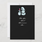 Invitation PARTI DÉGUSTATION DE VIN SOMMELIER, Champagne Blan (Dos)