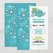 Invitation Parti d'engagement des putniks modernes du milieu (Devant / Derrière)