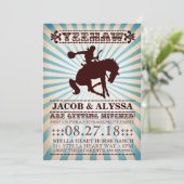 Invitation Parti d'engagement du rodéo Yeehaw GC (Debout devant)
