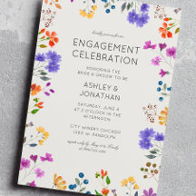 Parti d'engagement Fleur sauvage intemporel Albâtr
