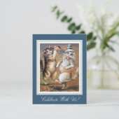 Invitation Parti des chats Confetti-Tossing (Debout devant)