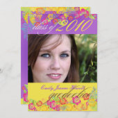 Invitation Parti des diplômés de Luau (Devant / Derrière)