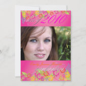 Invitation Parti des diplômés de Luau (Devant)