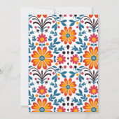 Invitation Parti des diplômés mexicains (Dos)