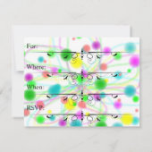 Invitation Parti des éléphants (Dos)