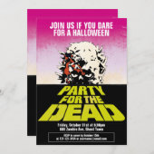 Invitation Parti des morts (Devant / Derrière)