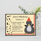 Invitation Parti des pingouins (Debout devant)