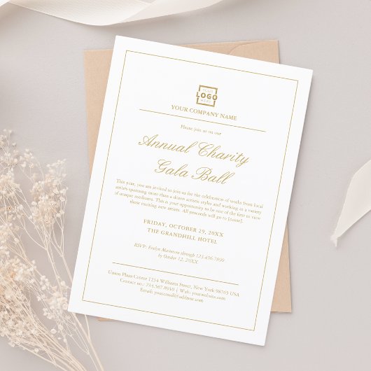 Invitation Parti d'événements d'entreprise personnalisée