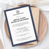 Invitation Parti d'événements d'entreprise personnalisée