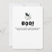 Invitation Parti d'Halloween de Stwood Spoocataculaire (Dos)