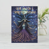 Invitation Parti d'Halloween sorcière séduisant (Debout devant)