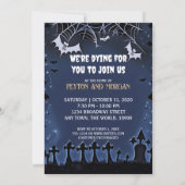 Invitation Parti d'Halloween sorcière séduisant (Dos)