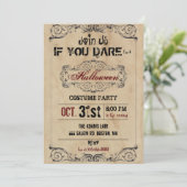 Invitation Parti d'Halloween victorien (Debout devant)