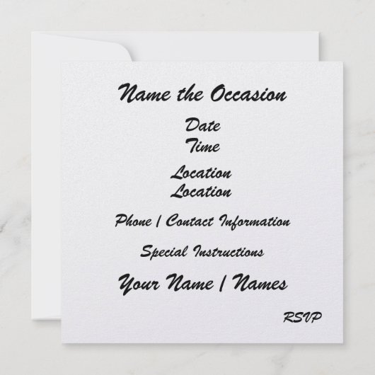 Invitation Parti DISCO - SRF (Dos)