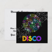 Invitation Parti DISCO - SRF (Devant / Derrière)