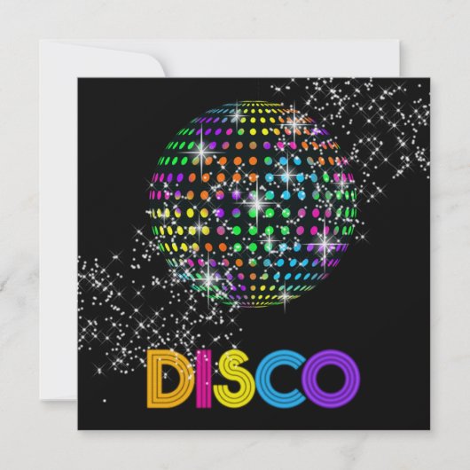 Invitation Parti DISCO - SRF (Devant)