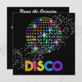Invitation Parti DISCO - SRF (Devant / Derrière)