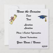 Invitation Parti DISCO - SRF (Dos)