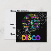 Invitation Parti DISCO - SRF (Devant / Derrière)