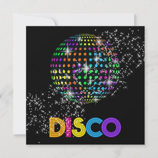 Invitation Parti DISCO - SRF (Devant)
