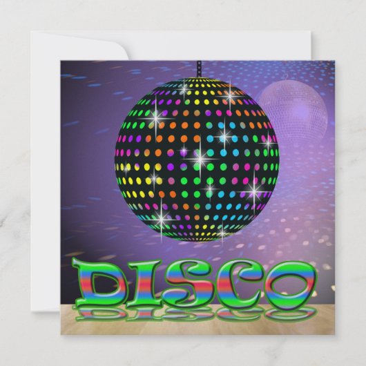 Invitation Parti DISCO - SRF (Devant)