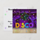 Invitation Parti DISCO - SRF (Devant / Derrière)