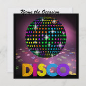 Invitation Parti DISCO - SRF (Devant / Derrière)