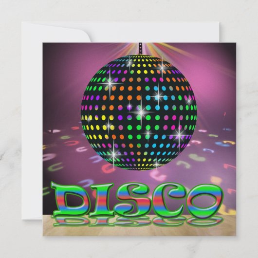 Invitation Parti DISCO - SRF (Devant)