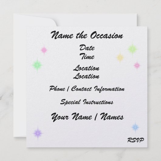 Invitation Parti DISCO - SRF (Dos)