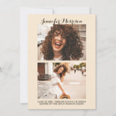 Invitation Parti d'or de la Virtual Graduation (Devant)