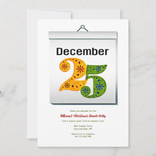 Invitation Parti du 25 décembre