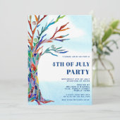 Invitation Parti du 4 juillet (Debout devant)