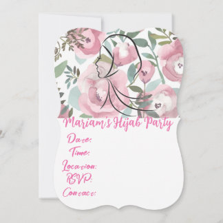 Invitation Parti du hijab