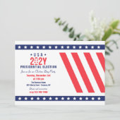 Invitation Parti du jour électoral (Debout devant)