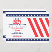 Invitation Parti du jour électoral (Devant / Derrière)