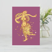 Invitation Parti du Moyen-Orient - danseuse du ventre (Debout devant)