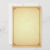 Invitation Parti du réchauffement de la maison en Inde Griha (Dos)