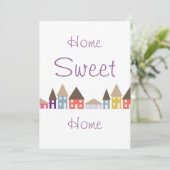 Invitation Parti du réchauffement des ménages (Debout devant)