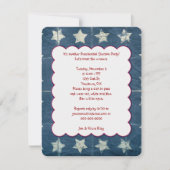 Invitation Parti électoral du drapeau patriotique (Devant)