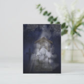 Invitation Parti fantôme d'Halloween (Debout devant)